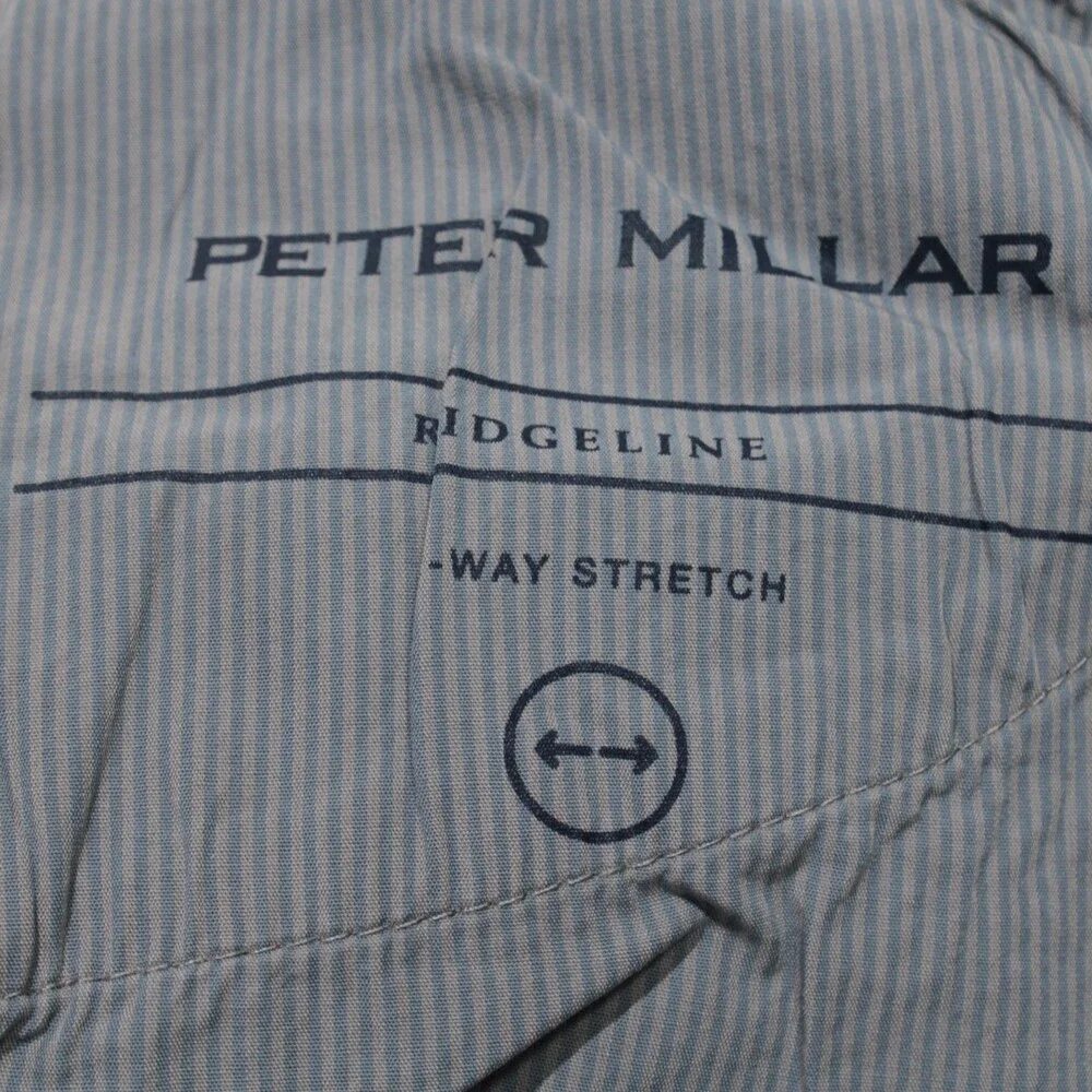 Peter Millar NWT 5 Pocket Jean Cut Pants Size 34 US Ridgeline Gray Cotton Blend